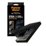 PanzerGlass ® Stealth Skærmbeskyttelse iPhone 17 Pro Max | Ultra-Wide Fit m. Fastfit in-a-box