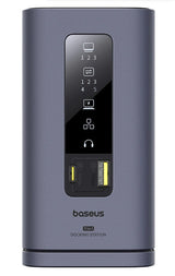 Baseus B00568101813-01 dockingstation Ledningsført USB 3.2 Gen 1 (3.1 Gen 1) Type-C Grå