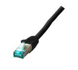 EFB Elektronik MK6001W.0,25B netværkskabel Sort 0,25 m Cat6a S/FTP (S-STP)