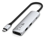 Satechi ST-P4SS interface hub USB Type-C 10000 Mbit/s Sølv