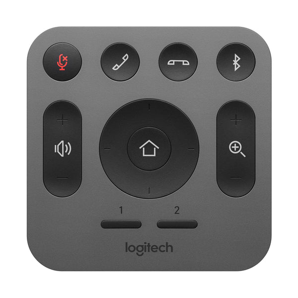 Logitech MeetUp fjernbetjening RF trådløst Webcam Tryk på knapper