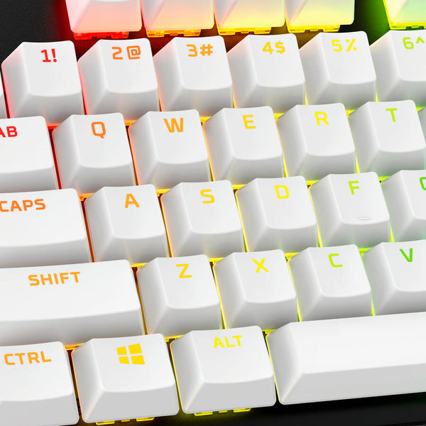HyperX komplet sæt taster ─ PBT (hvide)