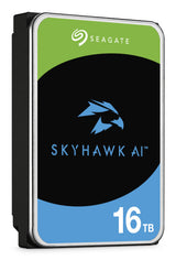 Seagate SkyHawk AI harddisk 16 TB 7200 rpm 512 MB 3.5" Serial ATA III