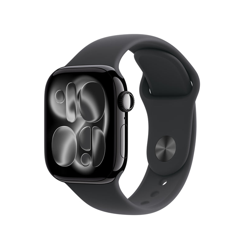 Apple Watch Series 11 OLED 42 mm Digital 374 x 446 pixel Berøringsskærm 5G Sort Wi-Fi GPS (satellit)