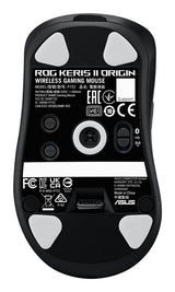 ASUS ROG Keris II Origin BLK mus Spil Højre hånd RF Wireless + Bluetooth + USB Type-A Optisk 42000 dpi