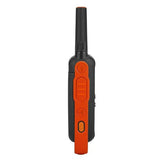 Motorola Talkabout T82 to-vejs radio 16 kanaler 446 - 446.2 MHz Sort, Orange