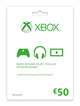 Microsoft Xbox LIVE Gift Card 50€ Videospil Gavekort