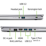 Acer Aspire Go 15 AG15-42P-R1VS AMD Ryzen™ 7 5825U Laptop 39,6 cm (15.6") Fuld HD 8 GB DDR4-SDRAM 512 GB SSD Wi-Fi 6 (802.11ax) FreeDOS Sølv