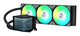 TRYX PANORAMA ARGB 360 Processor Væskekølingssæt 12 cm Sort 1 stk