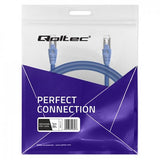Qoltec 54539 netværkskabel Blå 5 m Cat6 F/UTP (FTP)