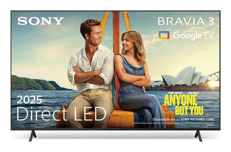Sony K-75S3 189,2 cm (74.5") 4K Ultra HD Smart TV Wi-Fi Sort