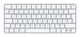 Apple Magic tastatur Universel USB + Bluetooth QZERTY Dansk Hvid