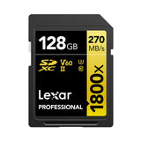 Lexar LSD1800128G-BNNNG hukommelseskort 128 GB SDXC UHS-II Klasse 10