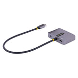 StarTech.com 122-USBC-HDMI-4K-VGA USB grafisk adapter 3840 x 2160 pixel Grå