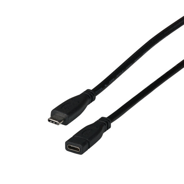 EFB Elektronik EBUSBC-USBC10GE.1 USB-kabel USB 3.2 Gen 2 (3.1 Gen 2) 1 m USB C 10 Gbit/sek. Sort