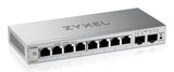 Zyxel GS1200-10v3 Administreret L2 Gigabit Ethernet (10/100/1000) Desktop Grå