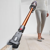 Dyson Cyclone V10 Absolute 2-i-1 stangstøvsuger Batteri Dry Poseløs Kobberfarve, Nikkel