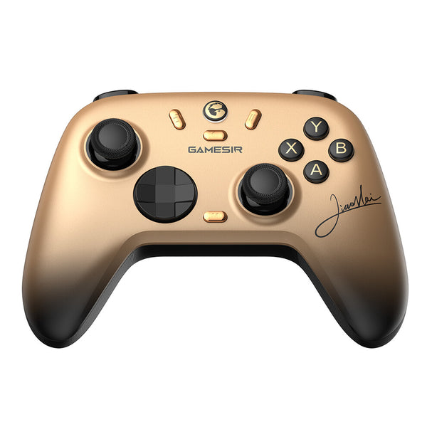 GameSir Nova 2 Lite Champion Edition Bronze, Sort Bluetooth/RF/USB Gamepad Analog/digital PC, Android, Nintendo Switch, iOS