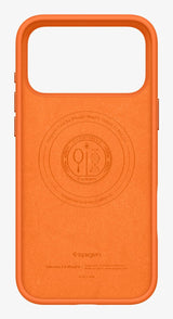 Spigen Silicone Fit (Mag Fit) mobiltelefon etui 16 cm (6.3") Cover Orange