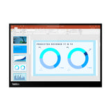 Lenovo ThinkVision M14d computerskærm 35,6 cm (14") 2240 x 1400 pixel 2.2K LED Sort