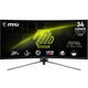 MSI MAG 345CQRDE computerskærm 86,4 cm (34") 3440 x 1440 pixel UltraWide Dual Quad HD Sort