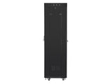 Lanberg FF01-6642-23BL stativ 42U Fritstående reol Sort