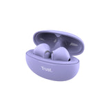 Trust Yavi Headset True Wireless Stereo (TWS) I ørerne Opkald/musik USB Type-C Bluetooth Lilla
