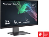 Viewsonic VP2788-5K computerskærm 68,6 cm (27") 5120 x 2880 pixel 5K Ultra HD LED Sort