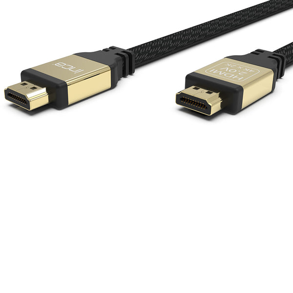 Inca IHD-02 HDMI-kabel 2 m HDMI Type A (Standard) Sort, Guld