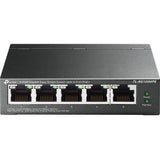 TP-Link TL-SG105MPE netværksswitch L2 Gigabit Ethernet (10/100/1000) Strøm over Ethernet (PoE) Sort
