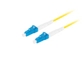 Lanberg FO-LULU-SS11-0050-YE InfiniBand og fiberoptisk kabel 5 m LC Gul
