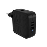 HYPER HJ1003BKWWGL oplader til mobil enhed Laptop, Smartphone, Tablet Sort Vekselstrøm Hurtig opladning Indendørs