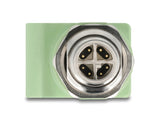 DeLOCK 60681 kabel kønsskifter M12 RJ45 Grøn