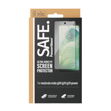 PanzerGlass SAFE. by ® Skærmbeskyttelse Motorola moto G04 | G24 | G24 power | Ultra-Wide Fit