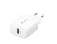 Intenso 1x USB-A Adapter weiß Universel Hvid Vekselstrøm Indendørs