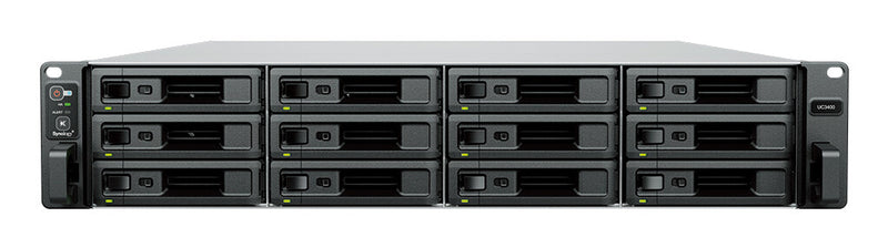 Synology UC3400 NAS & lagringsserver Stativ (2U) Intel® Xeon® D D-1541 8 GB DDR4 0 TB
