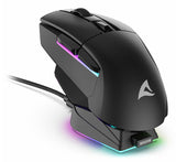 Sharkoon SGM50W mus Spil Højre hånd RF Wireless + USB Type-A Optisk 6400 dpi