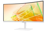 Samsung S65TC computerskærm 86,4 cm (34") 3440 x 1440 pixel UltraWide Quad HD LED Hvid