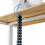 Fellowes 100136871 kabelorganisator Skrivebord Kabelmuffe Sort 1 stk