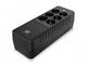 Conceptronic ZEUS05E UPS-enhed Standby (offline) 0,65 kVA 360 W 6 AC stikkontakt(er)