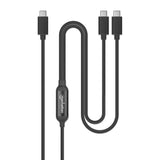 Manhattan 355810 USB-kabel 2 m USB C 2 x USB C 100 W Sort