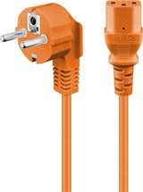 Goobay 95290 el-ledning Orange 5 m Strømstik type F CEE7/7