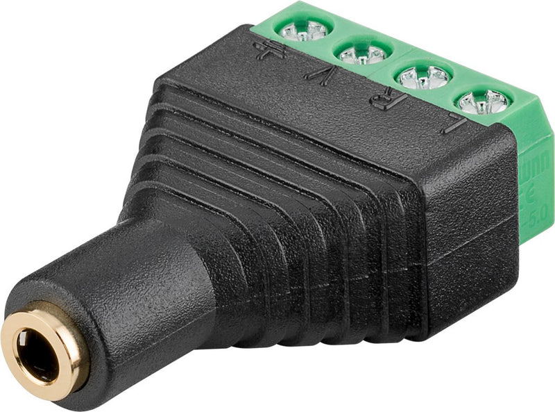 Goobay 59200 termisk blok 4 Sort, Grøn
