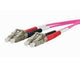 METZ CONNECT 151S1JOJO20E InfiniBand og fiberoptisk kabel 2 m 2x LC Lyserød