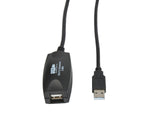 Prokord USBEX02-15m USB-kabel USB 2.0 USB A Sort