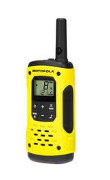 Motorola Talkabout T92 H2O to-vejs radio 16 kanaler 446.00625 - 446.19375 MHz Sort, Gul