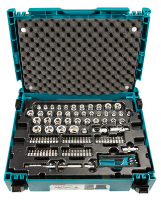 Makita E-08713 mekaniske værktøjssæt 120 værktøjer