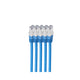 shiverpeaks BS75711-H0.25B-SET5 netværkskabel Blå 0,25 m Cat6 S/FTP (S-STP) Rund