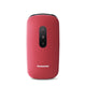 Panasonic KX-TU446 6,1 cm (2.4") 110 g Rød Senior telefon