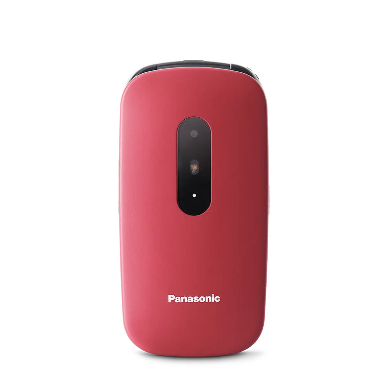 Panasonic KX-TU446 6,1 cm (2.4") 110 g Rød Senior telefon